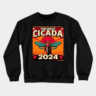 The Great Cicada 2024 Crewneck Sweatshirt